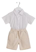 Conjunto Menino Bermuda Anjos Baby