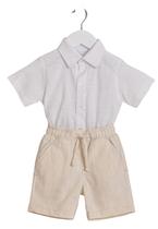 Conjunto Menino Bermuda Anjos Baby Conjunto Menino Bermuda Anjos Baby