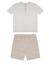 Conjunto Menino Bermuda Off Bakulelê
