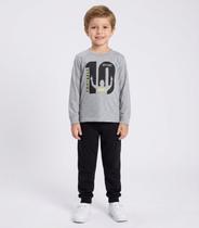 Conjunto Menino Blusa Longa E Calça Select Cinza Conjunto Menino Blusa Longa E Calça Select Cinza