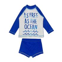 Conjunto Menino Blusa Sunga Juvenil Praia Natação Piscina