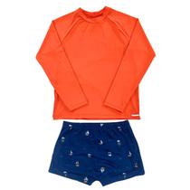 Conjunto Menino Blusa + Sunga Juvenil Praia Natação Piscina Conjunto Menino Blusa + Sunga Juvenil Praia Natação Piscina