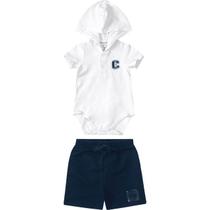 Conjunto Menino Body E Bermuda Carinhoso Ref. 85392 Conjunto Menino Body E Bermuda Carinhoso Ref. 85392