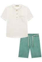 Conjunto Menino Camisa Bermuda Johnny Fox Conjunto Menino Camisa Bermuda Johnny Fox
