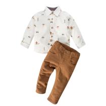 Conjunto Menino Camisa Manga Longa E Calça Sarja Conjunto Menino Camisa Manga Longa E Calça Sarja