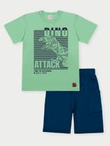 Conjunto Menino Dino Attack Verde Abrange Conjunto Menino Dino Attack Verde Abrange