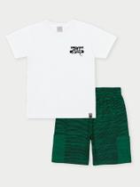 Conjunto Menino Dino Wave Branco Abrange Conjunto Menino Dino Wave Branco Abrange