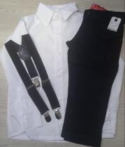 Conjunto Menino Festa Esporte Fino 3 peças 1 A 10 ANOS Conjunto Menino Festa Esporte Fino 3 peças 1 A 10 ANOS