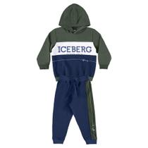 Conjunto Menino Glinny Blusão e Jogging em Moletom Felpado