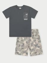 Conjunto Menino Hawaii Chumbo Abrange Conjunto Menino Hawaii Chumbo Abrange