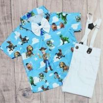 Conjunto Menino Infantil Linha Premium Temático Toy Story +Bermuda Conjunto Menino Infantil Linha Premium Temático Toy Story +Bermuda