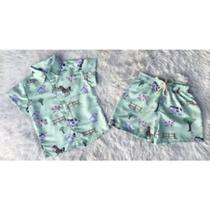 Conjunto Menino Infantil Mauricinho Temático Fazendinha RF02 Conjunto Menino Infantil Mauricinho Temático Fazendinha RF02