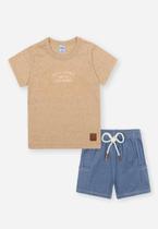 Conjunto Menino Infantil Nude Divertto Conjunto Menino Infantil Nude Divertto
