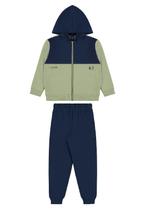 Conjunto Menino Jaqueta Calça Bee Loop Conjunto Menino Jaqueta Calça Bee Loop