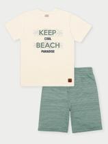 Conjunto Menino Keep Cool Natural Abrange Conjunto Menino Keep Cool Natural Abrange