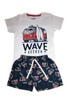 Conjunto Menino Kombi Branco Ser Menor Conjunto Menino Kombi Branco Ser Menor
