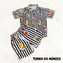 Conjunto Menino Mauricinho Temático T. da Monica