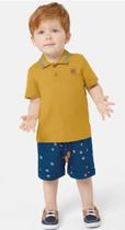 Conjunto Menino Polo Em Algodão E Viscolinho Carinhoso 4