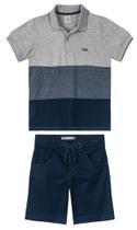 Conjunto Menino Polo Recorte Moulinê E Sarja Carinhoso 12 Conjunto Menino Polo Recorte Moulinê E Sarja Carinhoso 12