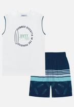 Conjunto Menino Regata Estampado Divertto