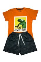 Conjunto Menino Rexcellent Laranja Ser Menor