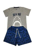 Conjunto Menino Sea Ya! Mescla Ser Menor Conjunto Menino Sea Ya! Mescla Ser Menor