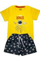 Conjunto Menino Space Amarelo Ser Menor
