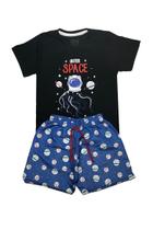Conjunto Menino Space Preto Ser Menor