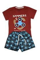 Conjunto Menino Spinners Vermelho Ser Menor