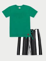 Conjunto Menino Surfing Verde Abrange