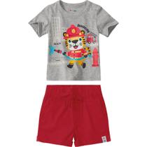 CONJUNTO MENINO Zig Zig Zaa Bombeiro 3