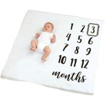 Conjunto mensal de adereços fotográficos Milestone Blanket Mud Pie