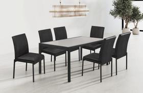 Conjunto Mesa Atenas 160cm 6 Cadeiras Premium Gol Decor Conjunto Mesa Atenas 160cm 6 Cadeiras Premium Gol Decor