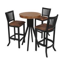 Conjunto Mesa Bistrô com 3 Banquetas Sevilha