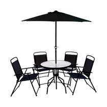 Conjunto Mesa, Cadeiras e Guarda-Sol Toronto Mor Life