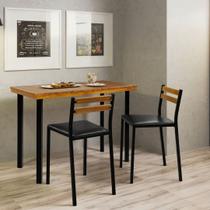 Conjunto Mesa com 2 Cadeiras Moscou material sintético Conjunto Mesa com 2 Cadeiras Moscou material sintético