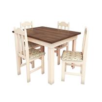 Conjunto Mesa com 4 cadeiras Pop Talismã Hrebos Conjunto Mesa com 4 cadeiras Pop Talismã Hrebos