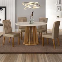 Conjunto Mesa com 4 Cadeiras Rose Mari