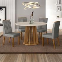 Conjunto Mesa com 4 Cadeiras Rose Mari Conjunto Mesa com 4 Cadeiras Rose Mari