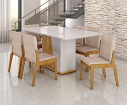 Conjunto Mesa com 6 Cadeiras Harmonia