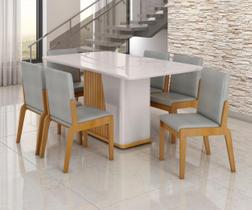 Conjunto Mesa com 6 Cadeiras Harmonia