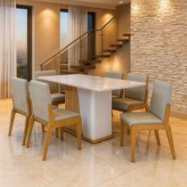 Conjunto Mesa com 6 Cadeiras Harmonia Conjunto Mesa com 6 Cadeiras Harmonia