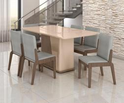 Conjunto Mesa com 6 Cadeiras Harmonia