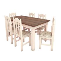 Conjunto Mesa com 6 Cadeiras Pop Talismã Hrebos