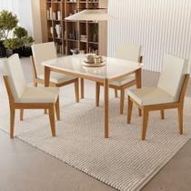 Conjunto Mesa Condessa 120x90 4 Cadeiras Lady Conjunto Mesa Condessa 120x90 4 Cadeiras Lady