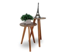 Conjunto Mesa de Canto Eiffel MD - 2 Unidades Conjunto Mesa de Canto Eiffel MD - 2 Unidades
