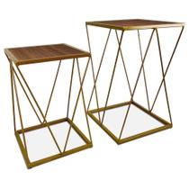 Conjunto Mesa De Canto Wire Conjunto Mesa De Canto Wire