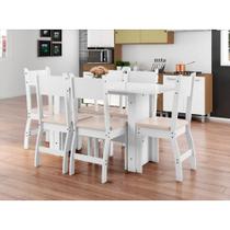 Conjunto Mesa de Jantar 6 Lugares Milano - Poliman Móveis