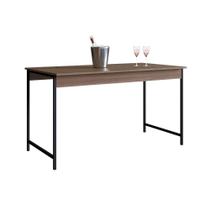 Conjunto Mesa de jantar e 4 banquetas com Estrutura Aço Artetube