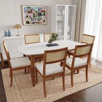 Conjunto Mesa de Jantar e Cadeiras Tiê CabeCasa MadeiraMadeira